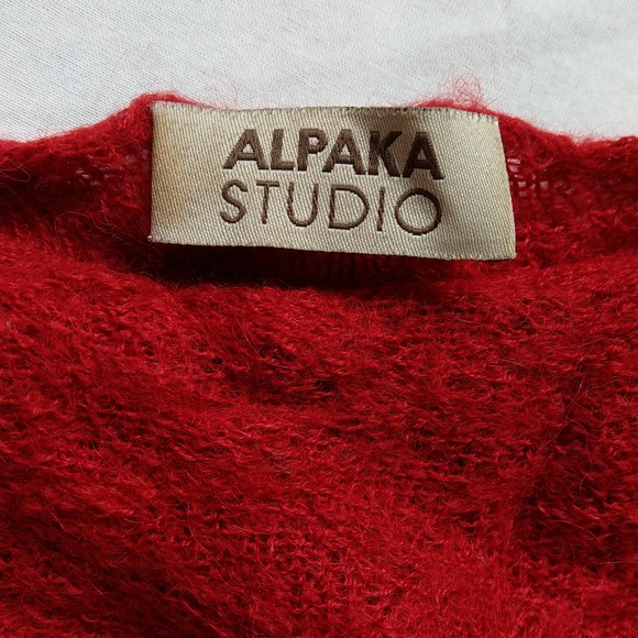 Alpaca wool top - Picture 4 of 5